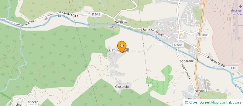 localisation de l'entreprise COMITE DEPARTEMENTAL DE NATATION DE HAUTE CORSE à SOLARO