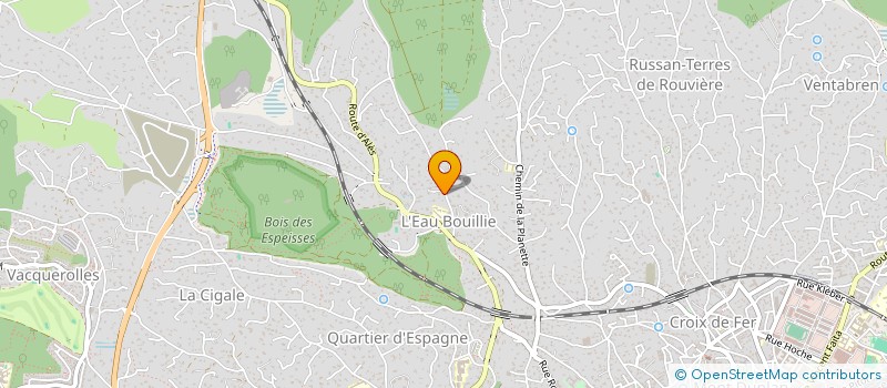 localisation de l'entreprise COMITE DEPARTEMENTAL DE NATATION DU GARD  NIMES