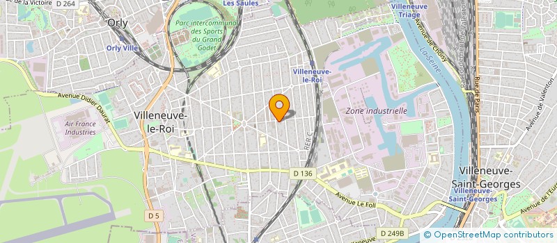 localisation de l'entreprise COMITE DEPARTEMENTAL DE NATATION DU VAL-DE-MARNE à GENTILLY