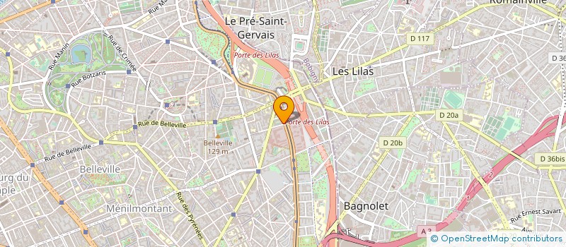 localisation de l'entreprise COMITE DEPARTEMENTAL DE PARIS DE LA FEDERATION FRANCAISE DE NATATION à PARIS