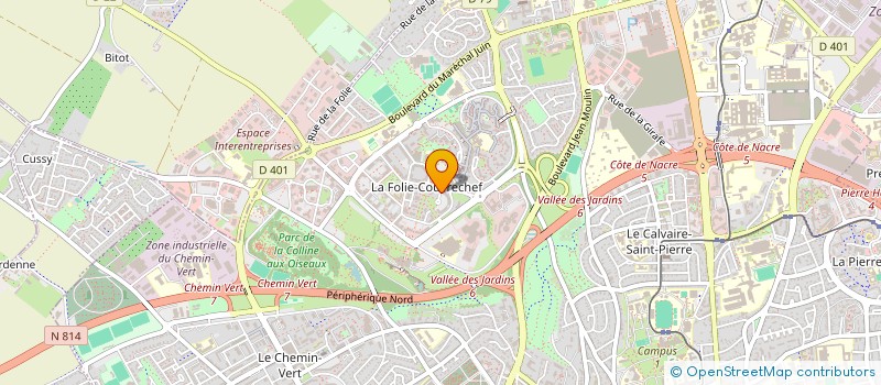 localisation de l'entreprise COMITE DEPARTEMENTAL DE SAUVETAGE ET SECOURISME DU CALVADOS à CAEN