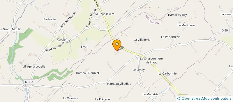 localisation de l'entreprise COMITE DEPARTEMENTAL DE SQUASH  BELVAL