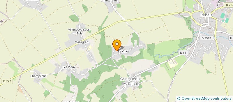 localisation de l'entreprise COMITE DEPARTEMENTAL DE TAEKWONDO DE SEINE ET MARNE  ROISSY-EN-BRIE