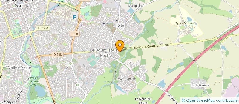 localisation de l'entreprise COMITE DEPARTEMENTAL DE TENNIS à ROCHE SUR YON (LA)