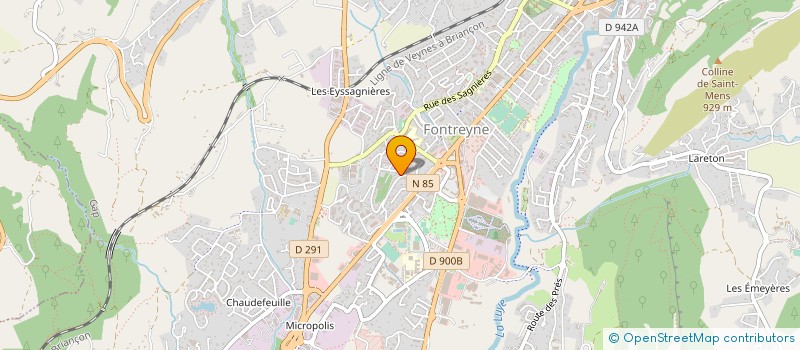 localisation de l'entreprise COMITE DEPARTEMENTAL DE TENNIS à GAP