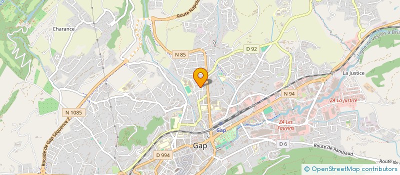 localisation de l'entreprise COMITE DEPARTEMENTAL DE TENNIS DE TABLE à GAP