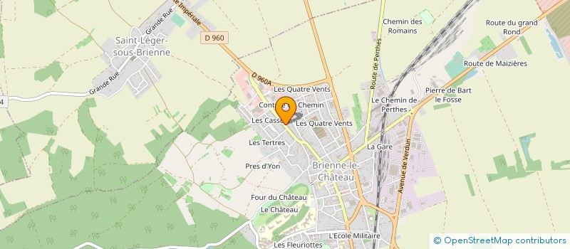 localisation de l'entreprise COMITE DEPARTEMENTAL DE TIR A L ARC à TROYES