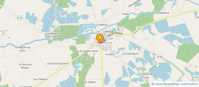localisation de l'entreprise COMITE DEPARTEMENTAL DE TIR DE L INDRE à CHATEAUROUX
