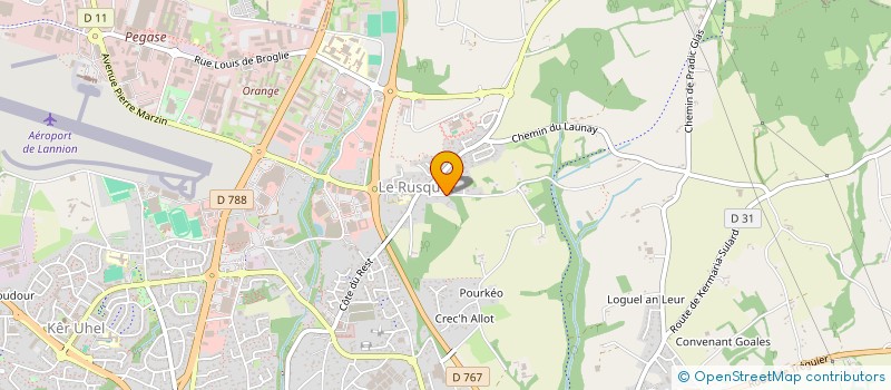 localisation de l'entreprise COMITE DEPARTEMENTAL DE TIR DES COTES D'ARMOR  PLOUFRAGAN