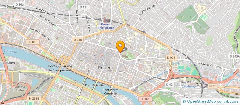 localisation de l'entreprise COMITE DEPARTEMENTAL DE TIR SPORTIF à ROUEN