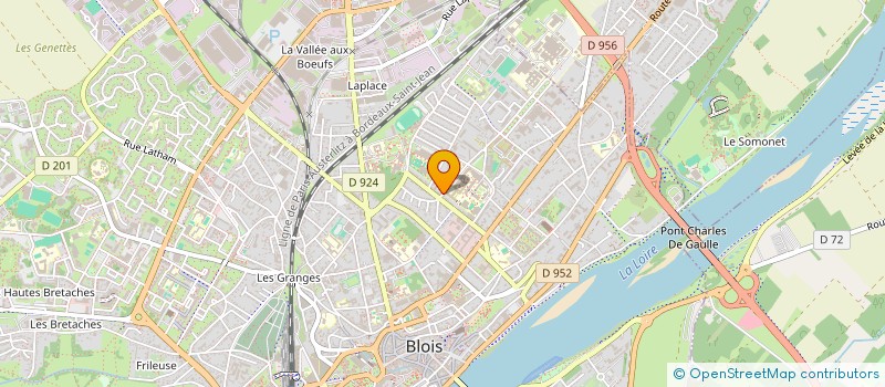 localisation de l'entreprise COMITE DEPARTEMENTAL DE TOURISME EQUESTRE 41  BLOIS