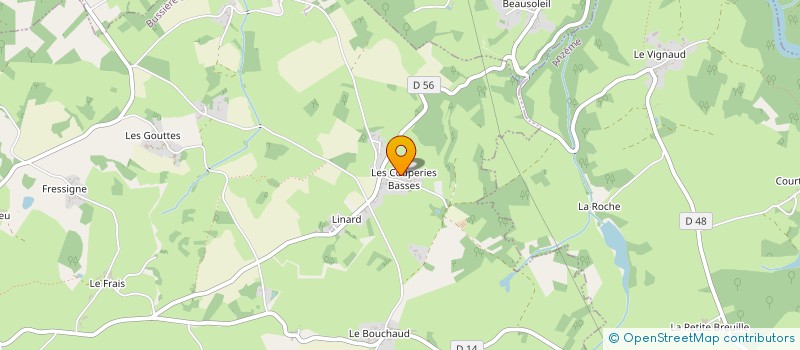 localisation de l'entreprise COMITE DEPARTEMENTAL DE TOURISME EQUESTRE DE LA CREUSE à BUSSIERE-DUNOISE