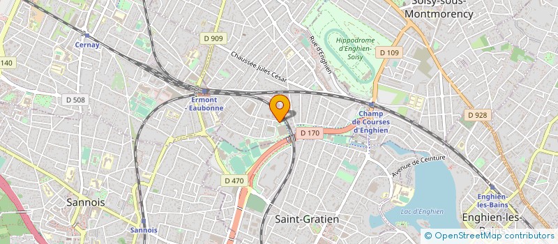 localisation de l'entreprise 	  COMITE DEPARTEMENTAL DE TRIATHLON ET DES DISCIPLINES ENCHAINEES DU VAL D'OISE à SAINT-PRIX