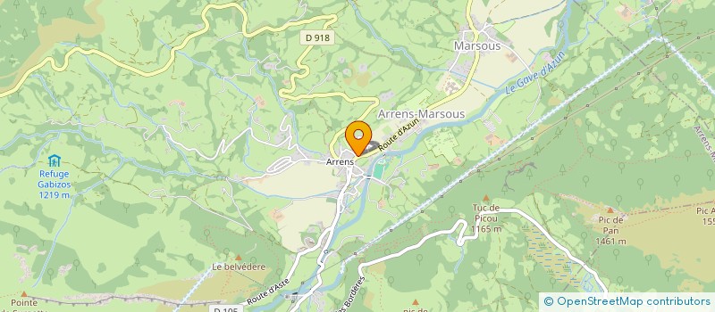 localisation de l'entreprise COMITE DEPARTEMENTAL DE VOL LIBRE  AUCUN