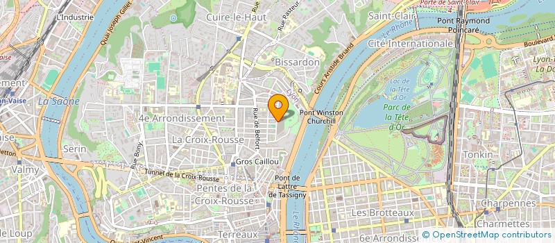localisation de l'entreprise COMITE DEPARTEMENTAL DE VOL LIBRE DU RHONE ET METROPOLE DE LYON à LYON
