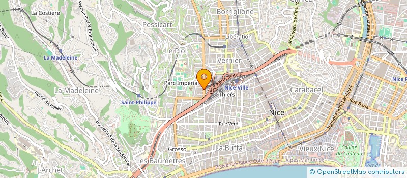 localisation de l'entreprise COMITE DEPARTEMENTAL DES ALPES MARITIMES HALTEROPHILIE MUSCULATION à NICE
