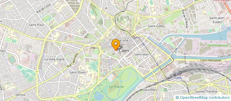 localisation de l'entreprise COMITE DEPARTEMENTAL DES JUMELAGES à CAEN