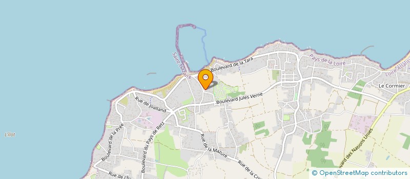 localisation de l'entreprise COMITE DEPARTEMENTAL DES PECHEURS PLAICIERS ET SPORTIFS DE(L.A) à LA PLAINE-SUR-MER