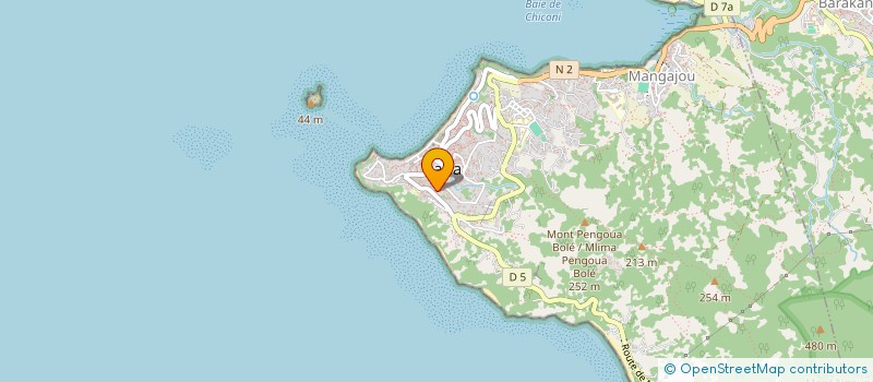 localisation de l'entreprise COMITE DEPARTEMENTAL DES SECOURISTES FRANCAIS CROIX BLANCHE DE MAYOTTE à SADA