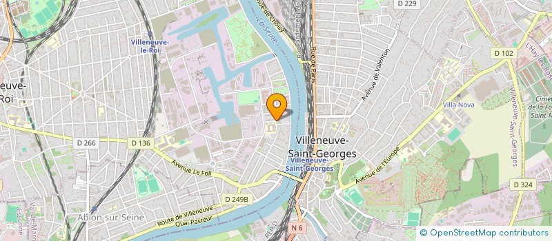 localisation de l'entreprise COMITE DEPARTEMENTAL DES SECOURISTES FRANCAIS CROIX BLANCHES DU VAL DE MARNE à CHAMPIGNY-SUR-MARNE