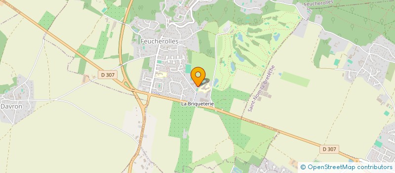 localisation de l'entreprise COMITE DEPARTEMENTAL DES YVELINES DE TENNIS à FEUCHEROLLES