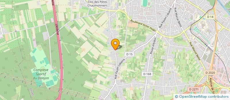 localisation de l'entreprise COMITE DEPARTEMENTAL DU JEU D ECHECS à OLIVET