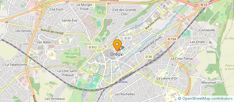 localisation de l'entreprise COMITE DEPARTEMENTAL DU JEU D'ECHECS D'EURE-ET-LOIR à YEVRES