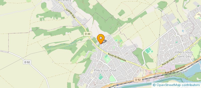 localisation de l'entreprise COMITE DEPARTEMENTAL DU JEU D'ECHECS DANS L'OISE  VERBERIE