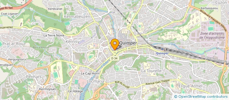 localisation de l'entreprise COMITE DEPARTEMENTAL DU MEMORIAL AUX FINISTERIENS MORTS POUR LA FRANCE EN INDOCHINE ET EN COREE à HOPITAL-CAMFROUT