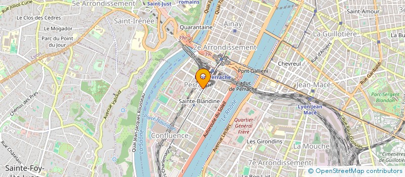 localisation de l'entreprise COMITE DEPARTEMENTAL DU RHONE DE HOCKEY SUR GLACE à LYON