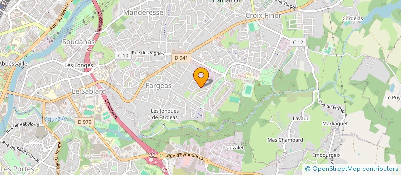 localisation de l'entreprise COMITE DEPARTEMENTAL DU SPORT BILLARD à PANAZOL