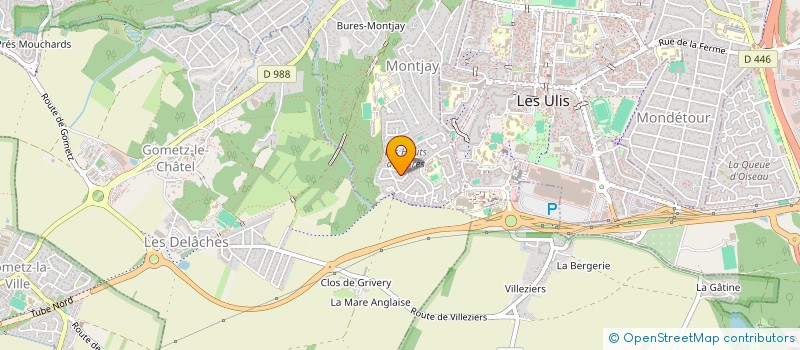 localisation de l'entreprise COMITE DEPARTEMENTAL DU SPORT UNIVERSITAIRE DE L'ESSONNE à BURES-SUR-YVETTE