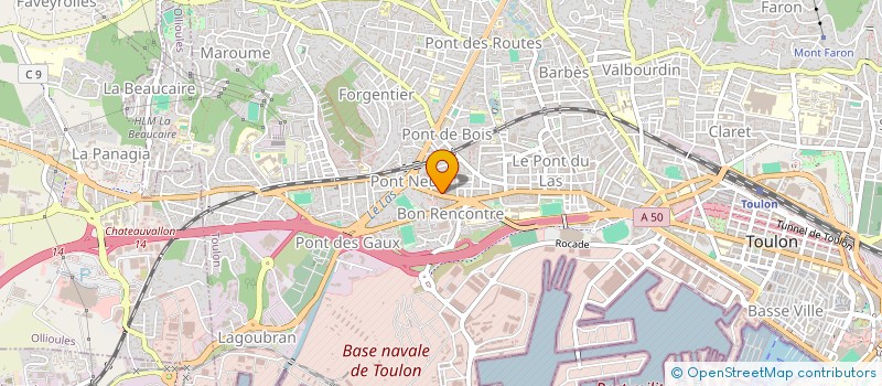 localisation de l'entreprise COMITE DEPARTEMENTAL DU VAR DE LA FEDERATION FRANCAISE DE CYCLOTOURISME  NANS-LES-PINS