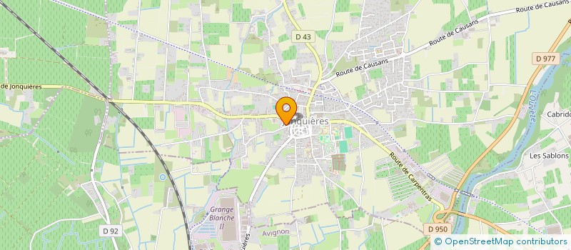 localisation de l'entreprise COMITE DEPARTEMENTAL DU VAUCLUSE DE MUAY THAI  JONQUIERES