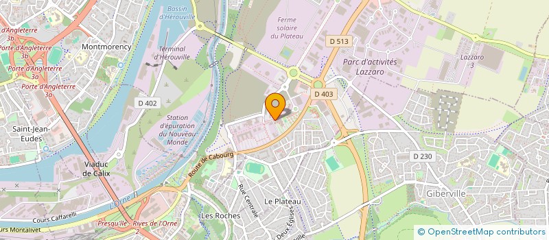 localisation de l'entreprise COMITE DEPARTEMENTAL EQUITATION CALVADOS  COLOMBELLES