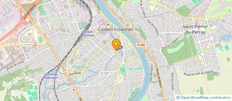 localisation de l'entreprise COMITE DEPARTEMENTAL ESSONNE KARTING à DOURDAN