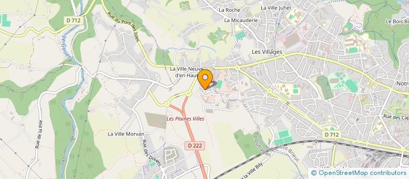 localisation de l'entreprise COMITE DEPARTEMENTAL F.S.G.T à PLOUFRAGAN