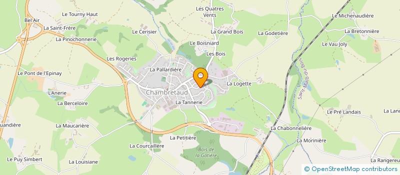 localisation de l'entreprise COMITE DEPARTEMENTAL FEDERATION FRANCAISE DE SAUVETAGE ET DE SECOURISME 85 à CHANVERRIE