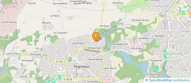 localisation de l'entreprise COMITE DEPARTEMENTAL FFAB DU MORBIHAN à PLOEMEUR