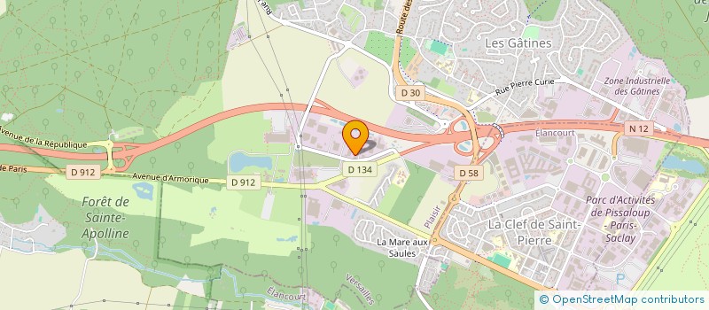 localisation de l'entreprise COMITE DEPARTEMENTAL FFESSM DES YVELINES à PLAISIR