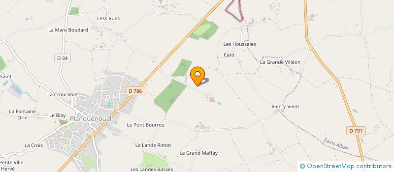 localisation de l'entreprise COMITE DEPARTEMENTAL GOLF COTES D ARMOR à LAMBALLE-ARMOR