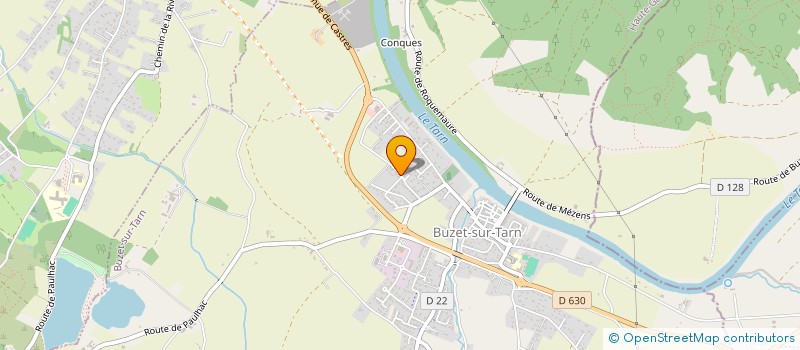 localisation de l'entreprise COMITE DEPARTEMENTAL GYMNASTIQUE HTE GNE à BUZET-SUR-TARN