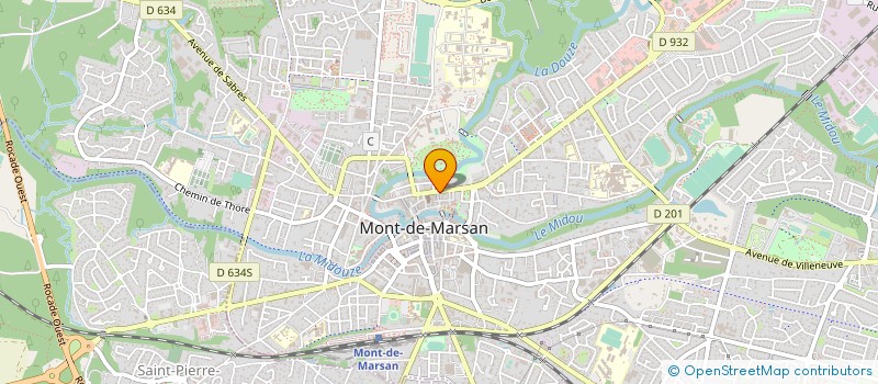 localisation de l'entreprise COMITE DEPARTEMENTAL HANDISPORT LANDES à MONT-DE-MARSAN