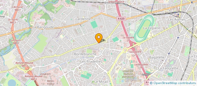 localisation de l'entreprise COMITE DEPARTEMENTAL HAUTE-GARONNE DE LA FEDERATION FRANCAISE D'ETUDES ET SPORTS SOUS-MARIN à TOULOUSE