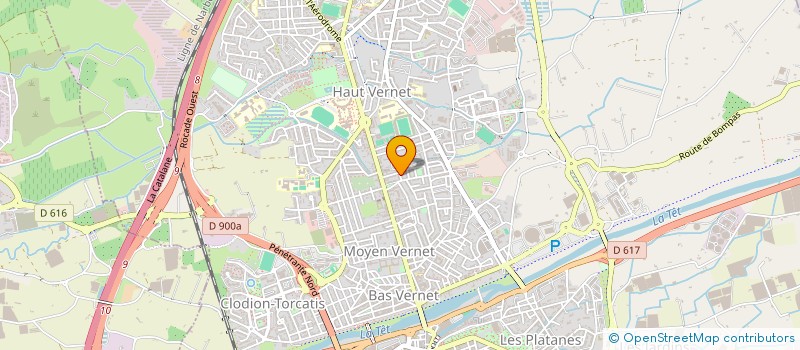 localisation de l'entreprise COMITE DEPARTEMENTAL MOTOCYCLISTE DES PO  PERPIGNAN