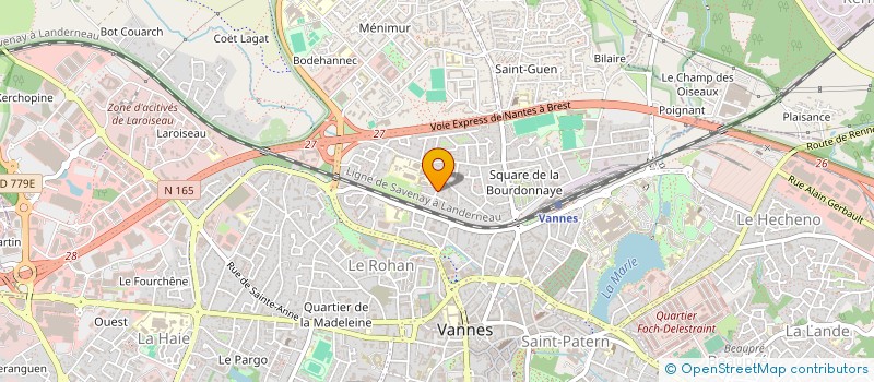 localisation de l'entreprise COMITE DEPARTEMENTAL MOTOCYCLISTE DU MORBIHAN à VANNES