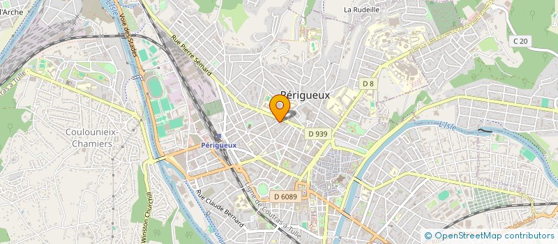 localisation de l'entreprise COMITE DEPARTEMENTAL OLYMPIQUE SPORTIF à PERIGUEUX