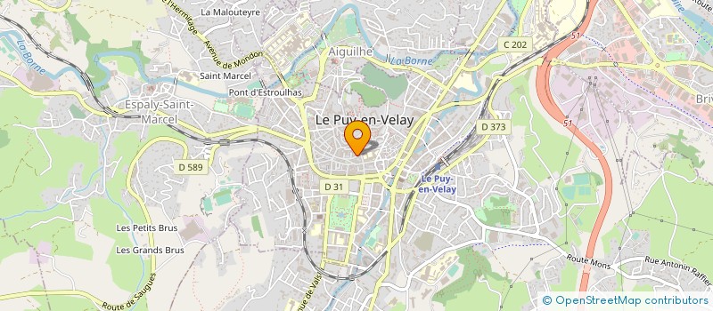 localisation de l'entreprise COMITE DEPARTEMENTAL RANDONNEE PEDESTRE à LE PUY-EN-VELAY