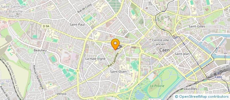 localisation de l'entreprise COMITE DEPARTEMENTAL RETRAITE SPORTIVE à CAEN