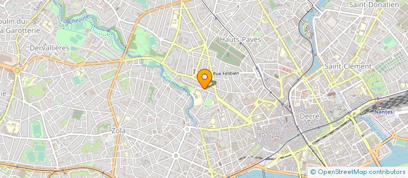 localisation de l'entreprise COMITE DEPARTEMENTAL SKI NAUTIQUE DE LA à NANTES